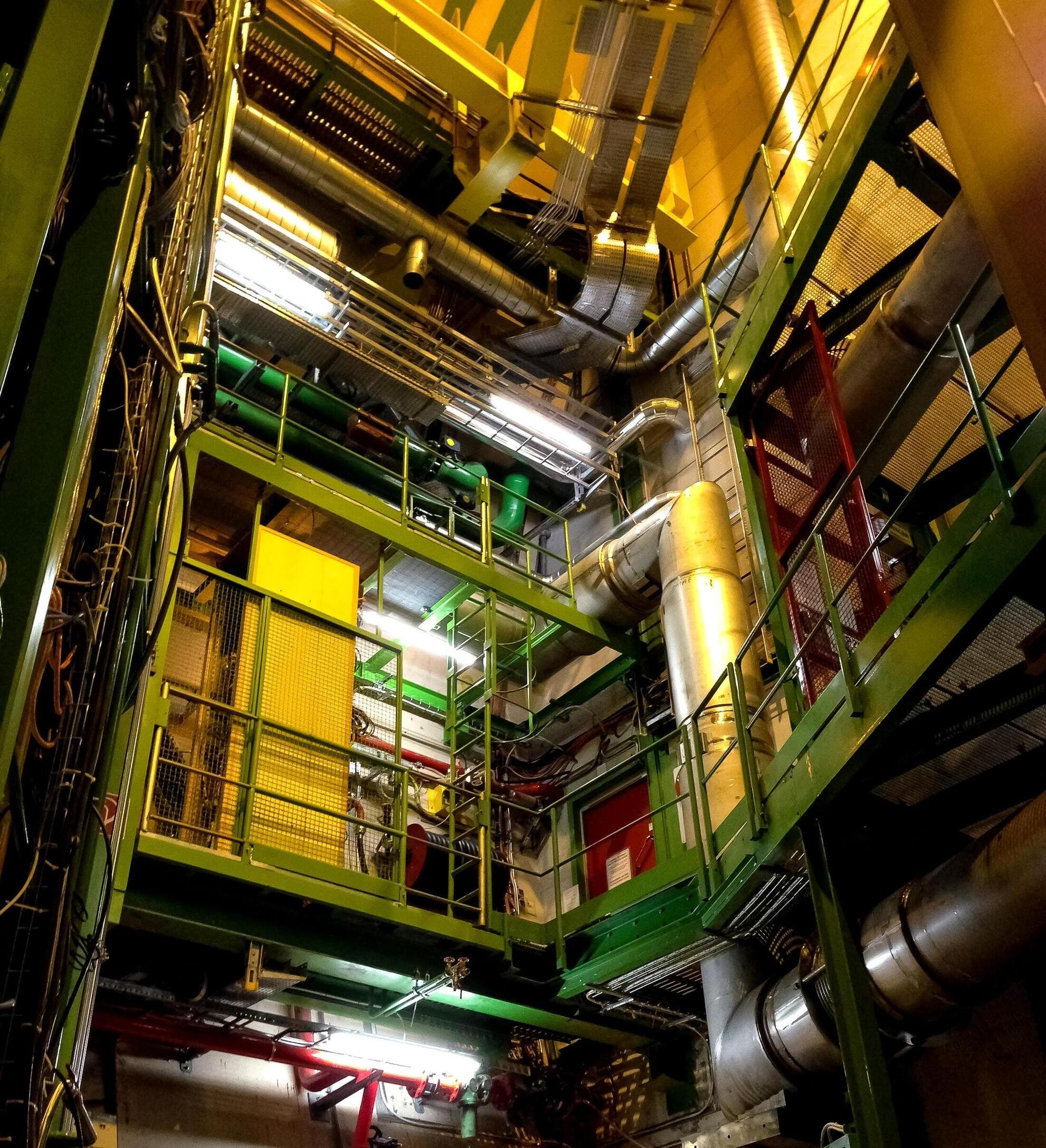 Imagen del interior del colisionador de hadrones