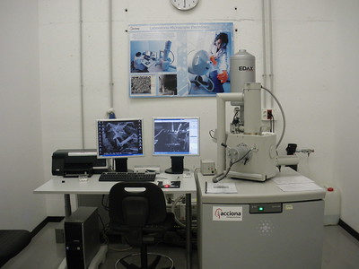 microscopio electrónico