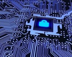 imagen ficticia de chip